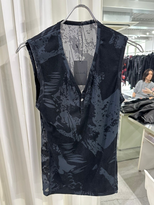 (ͽ���ʡ�9������10������ͽ��/kiryuyrik������奦����奦/Opal Mesh Tank Top/Black