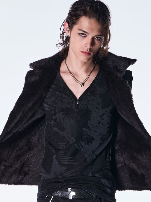 (ͽ���ʡ�9������10������ͽ��/kiryuyrik������奦����奦/Opal Mesh Tank Top/Black