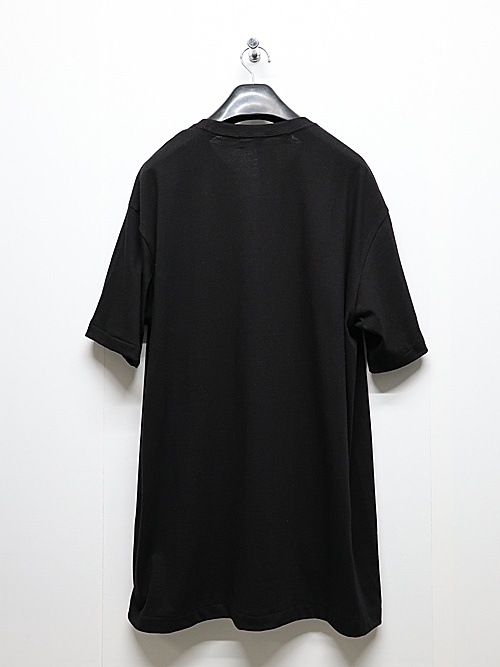 Ground Y�����饦��ɥ磻/20/cotton jesey Logo/BLACK
