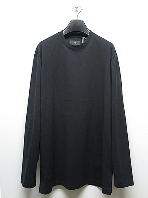 Y-3磻꡼/LS TEE/BLACK.