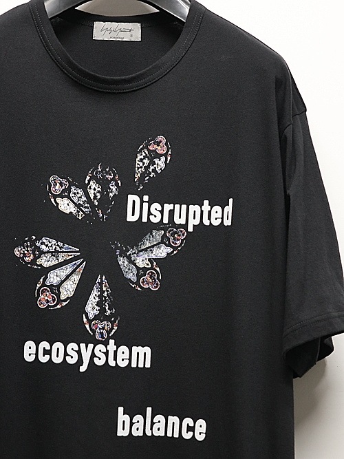 Yohji Yamamoto���襦����ޥ��/30/������ŷ����Ⱦµ�ץ���T�����F/BLACK