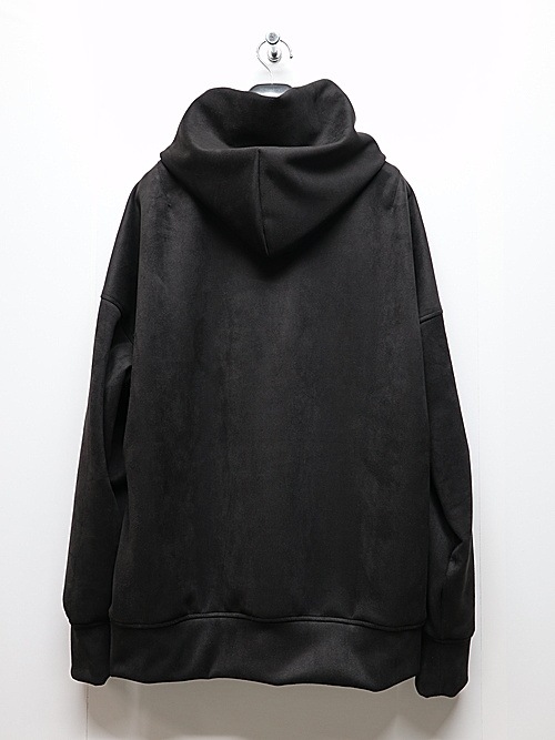 RESOUND CLOTHING���ꥵ����ɥ���������/suede loose hoodie/BLACK