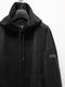 RESOUND CLOTHING���ꥵ����ɥ���������/suede loose hoodie/BLACK