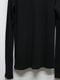 ATTACHMENT�������å�����/BRUSHED YARN SMOOTH SLIM FIT L/S TEE/BLACK