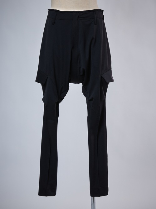 (ͽ���ʡ�7��8������ͽ��/THE ONENESS�������ͥ�/Recycle Polyester Jersey Saruel Pants/Black