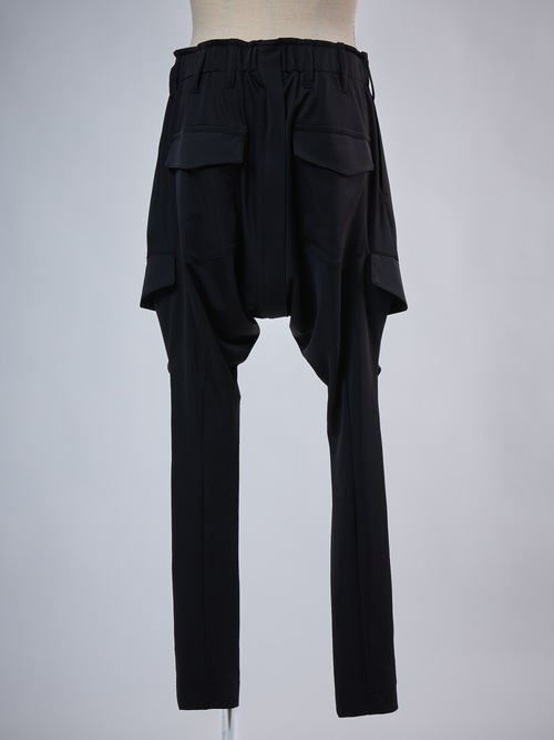 (ͽ���ʡ�7��8������ͽ��/THE ONENESS�������ͥ�/Recycle Polyester Jersey Saruel Pants/Black