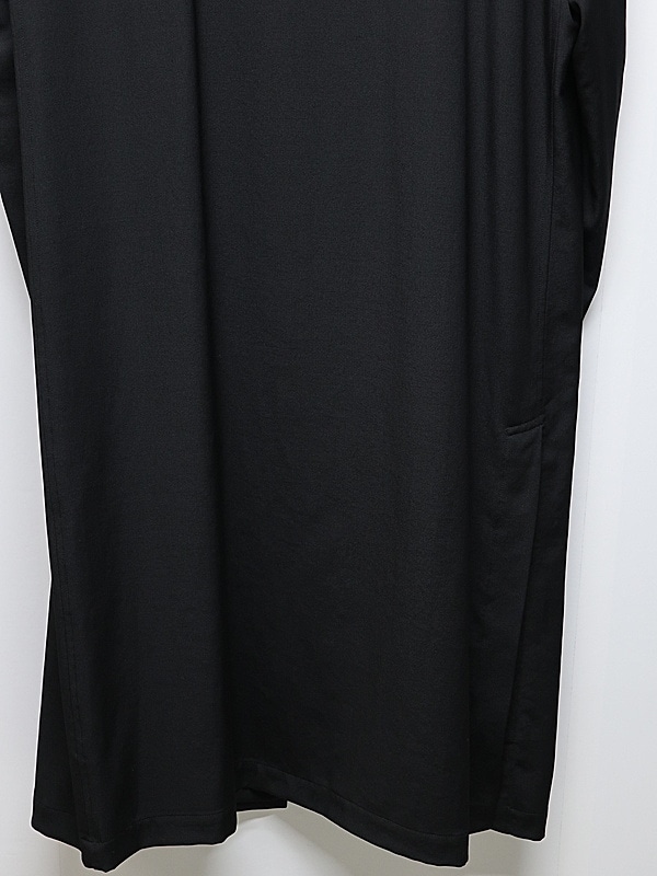 Ground Y�����饦��ɥ磻/W/GABARDINE 8 BUTTON COAT/BLACK