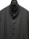 Ground Y�����饦��ɥ磻/W/GABARDINE 8 BUTTON COAT/BLACK