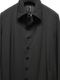 Ground Y�����饦��ɥ磻/W/GABARDINE 8 BUTTON COAT/BLACK