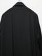Ground Y�����饦��ɥ磻/W/GABARDINE 8 BUTTON COAT/BLACK