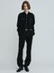 LAD MUSICIAN����å� �ߥ塼�������/6.5oz DENIM FRILL SHIRT/BLACK ONE WASH