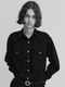 LAD MUSICIAN����å� �ߥ塼�������/6.5oz DENIM FRILL SHIRT/BLACK ONE WASH