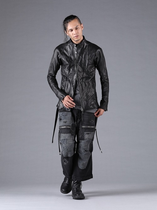 �㴰���D.HYGEN���ǥ����ϥ�����/�ۡ����쥶���ܥ�ǥ��󥰥쥶�������/BLACK