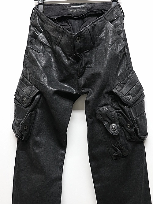 JULIUSꥦ/12oz DENIM TROUSERS3/BLACK