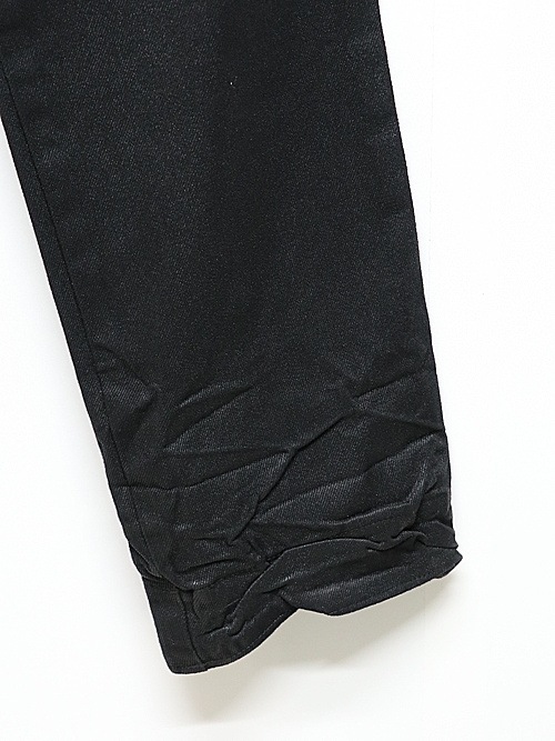 JULIUSꥦ/12oz DENIM TROUSERS3/BLACK