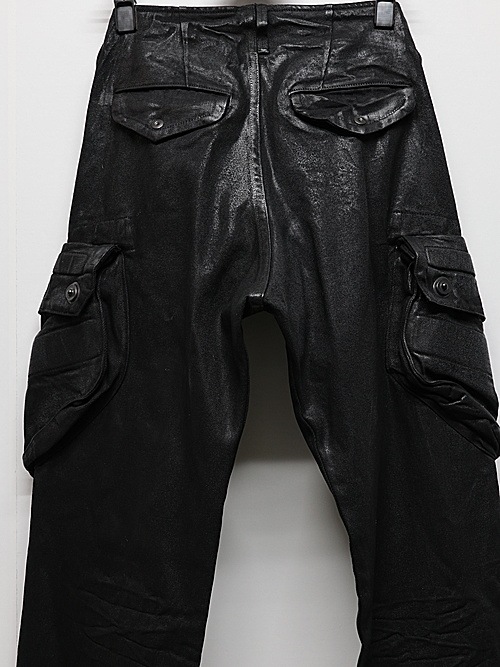 JULIUSꥦ/12oz DENIM TROUSERS3/BLACK