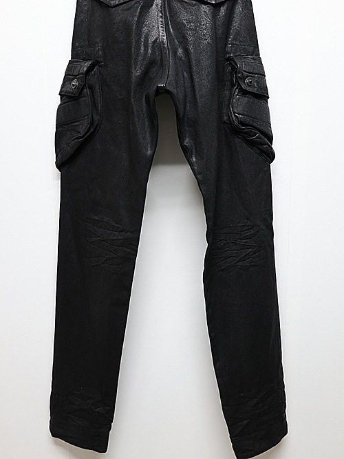 JULIUSꥦ/12oz DENIM TROUSERS3/BLACK