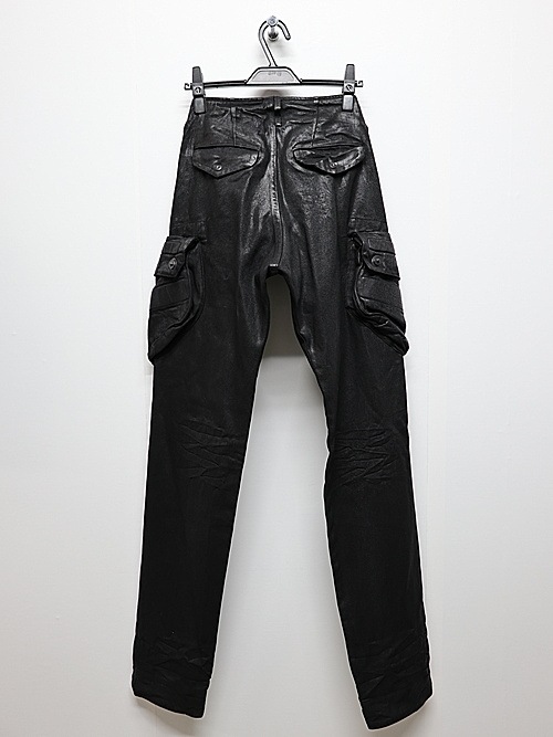 JULIUSꥦ/12oz DENIM TROUSERS3/BLACK