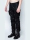 JULIUSꥦ/12oz DENIM TROUSERS3/BLACK
