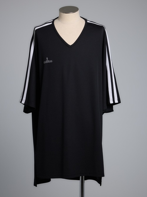 �㴰���THE ONENESS�������ͥ�/RePE Thermal Line Dolman T-Shirt/Black