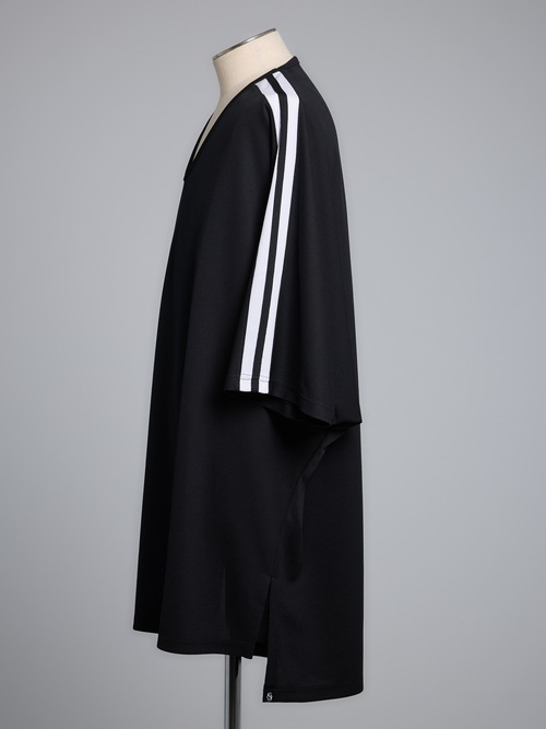 �㴰���THE ONENESS�������ͥ�/RePE Thermal Line Dolman T-Shirt/Black