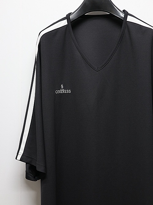 �㴰���THE ONENESS�������ͥ�/RePE Thermal Line Dolman T-Shirt/Black