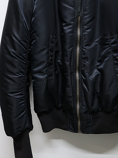 RIPVANWINKLE����åץ����󥦥��󥯥�/���२�����ĥ��� �� ������ơ����ĥ��� MA-1/BLACK