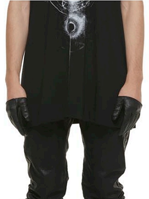 (ͽ����)1��2������ͽ��/JULIUS����ꥦ��/DEER STRETCH SKIN ACCESSORY11/BLACK