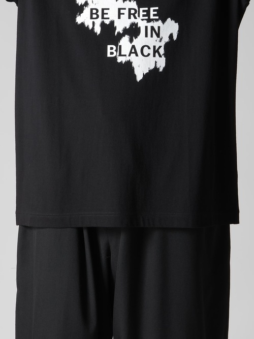 Yohji Yamamoto���襦����ޥ��/30/������ŷ����Ⱦµ�ץ���T�����H/BLACK