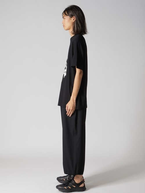Yohji Yamamoto���襦����ޥ��/30/������ŷ����Ⱦµ�ץ���T�����H/BLACK