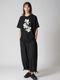 Yohji Yamamoto���襦����ޥ��/30/������ŷ����Ⱦµ�ץ���T�����H/BLACK