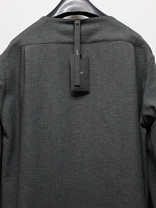 wjk�����֥른��������/boat V-neck pullover shirt/charcoal