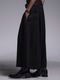 (ͽ���ʡ�5��6������ͽ��/kiryuyrik������奦����奦/Crape Sharring Wide Tuck Slacks/Black
