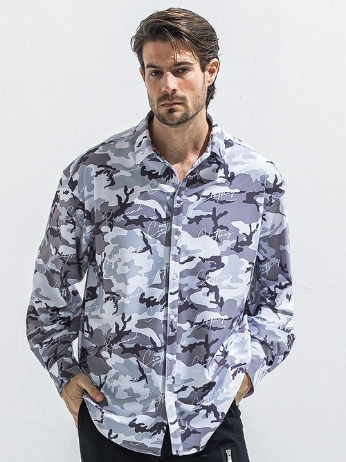 (ͽ���ʡ�5��6������ͽ��/40TH RESOUND CLOTHING���ꥵ����ɥ���������/RUSH JACK SHIRTS/CAMO