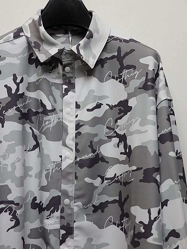 RESOUND CLOTHING���ꥵ����ɥ���������/RUSH JACK SHIRTS/CAMO.