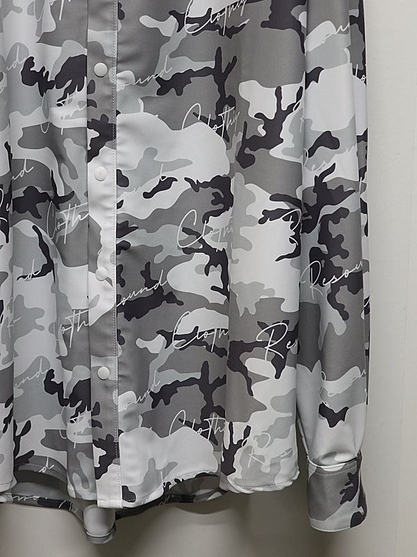 RESOUND CLOTHING���ꥵ����ɥ���������/RUSH JACK SHIRTS/CAMO.