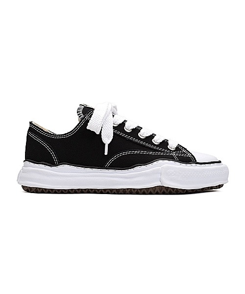 Maison MIHARA YASUHIRO��PETERSON low��original sole canvas low cut sneaker/BLK