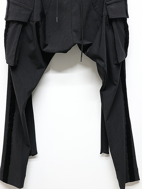 (ͽ���ʡ�9������10������ͽ��/kiryuyrik������奦����奦/High Tension Jersey Saruel Pants/Black