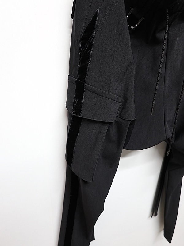 (ͽ���ʡ�9������10������ͽ��/kiryuyrik������奦����奦/High Tension Jersey Saruel Pants/Black