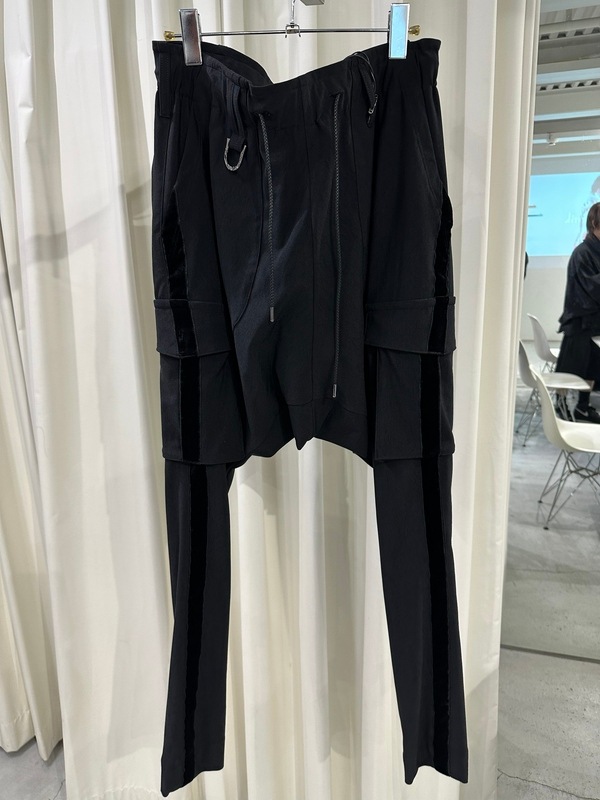 (ͽ���ʡ�9������10������ͽ��/kiryuyrik������奦����奦/High Tension Jersey Saruel Pants/Black