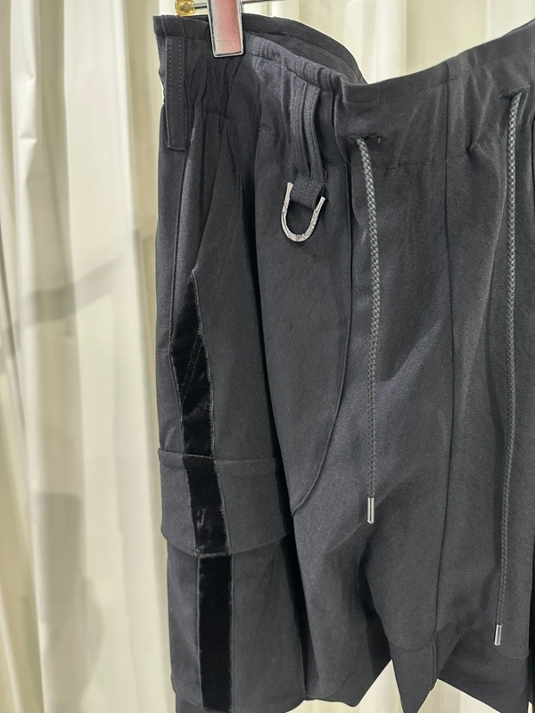 (ͽ���ʡ�9������10������ͽ��/kiryuyrik������奦����奦/High Tension Jersey Saruel Pants/Black
