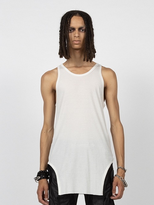 SALE40%OFF/JULIUSꥦ/COTTON RIB CUT & SEWN6/BLACK.