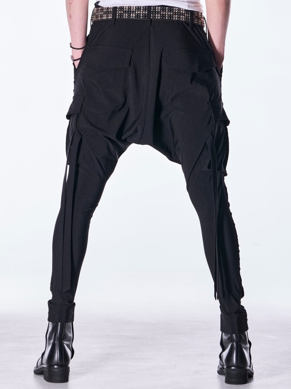 (ͽ���ʡ�9������10������ͽ��/kiryuyrik������奦����奦/High Tension Jersey Saruel Pants/Black