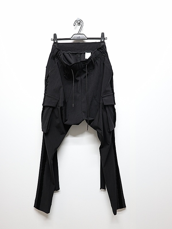 (ͽ���ʡ�9������10������ͽ��/kiryuyrik������奦����奦/High Tension Jersey Saruel Pants/Black