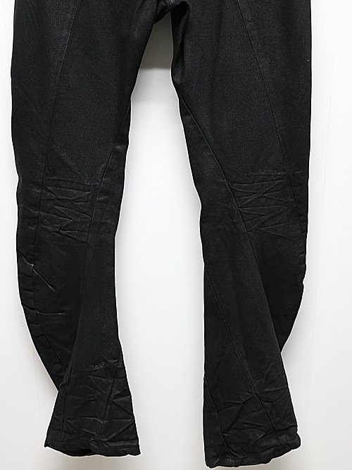 JULIUSꥦ/12oz DENIM TROUSERS4/BLACK