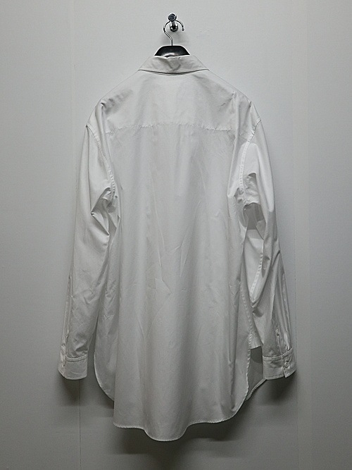 Ground Y�����饦��ɥ磻/120/2 BROADCLOTH STANDARD BIG SHIRT/WHITE.