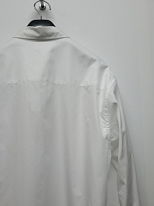 Ground Y�����饦��ɥ磻/120/2 BROADCLOTH STANDARD BIG SHIRT/WHITE.