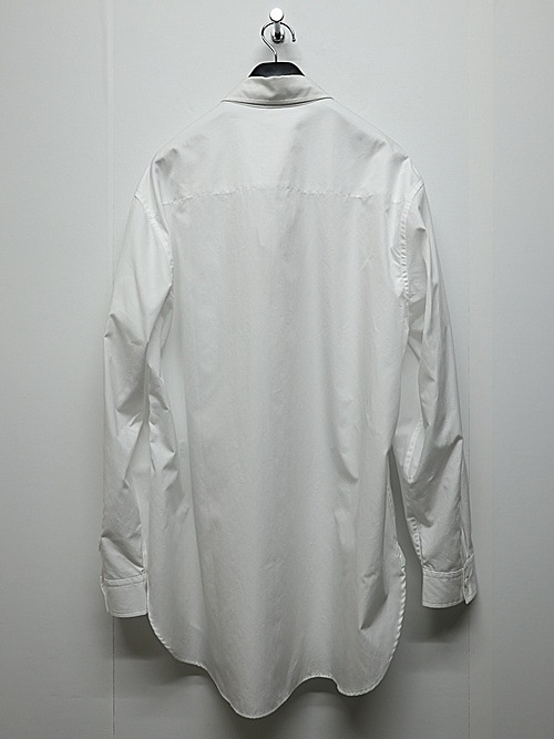 Ground Y�����饦��ɥ磻/120/2 BROADCLOTH STANDARD BIG SHIRT/WHITE.
