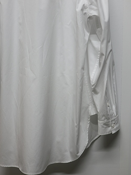 Ground Y�����饦��ɥ磻/120/2 BROADCLOTH STANDARD BIG SHIRT/WHITE.