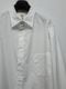Ground Y�����饦��ɥ磻/120/2 BROADCLOTH STANDARD BIG SHIRT/WHITE.